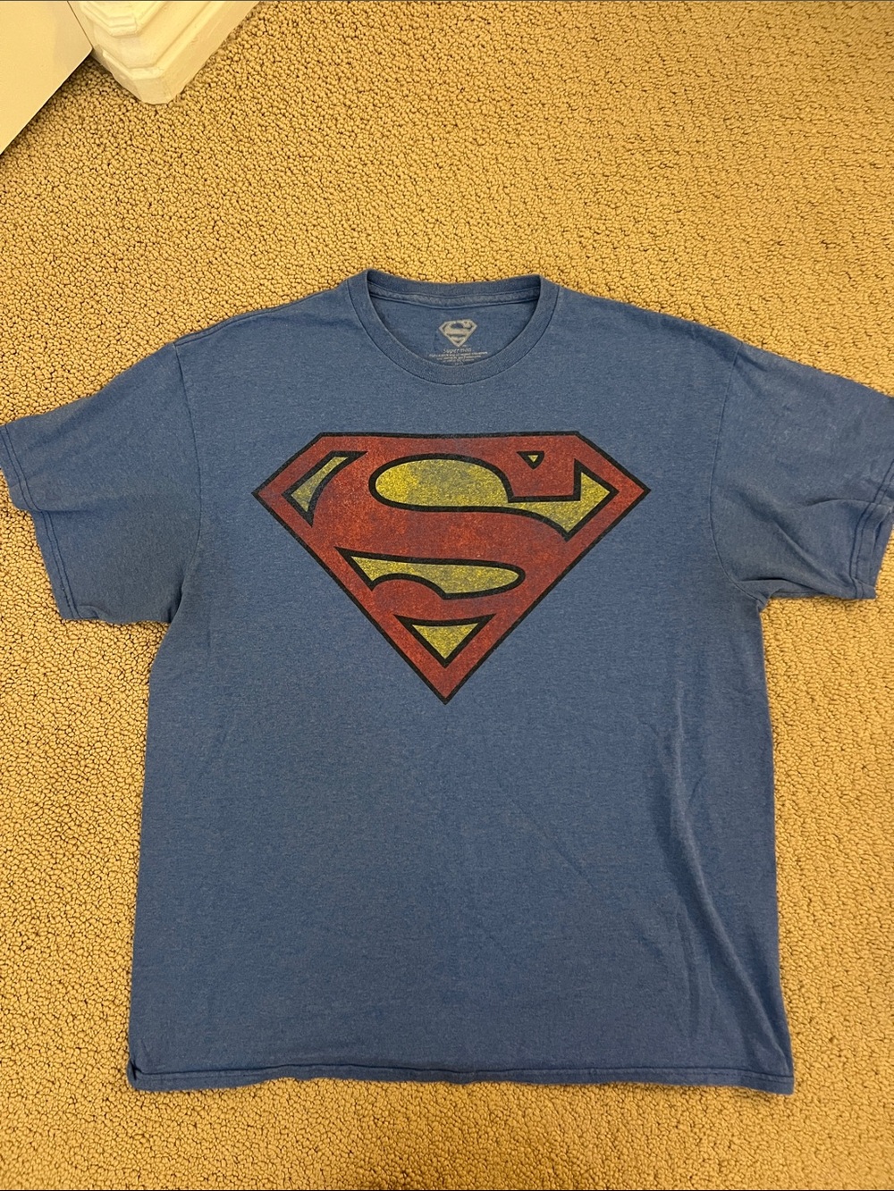 DC Comics Blue Superman Shield Graphic Tee - Men's Shirt